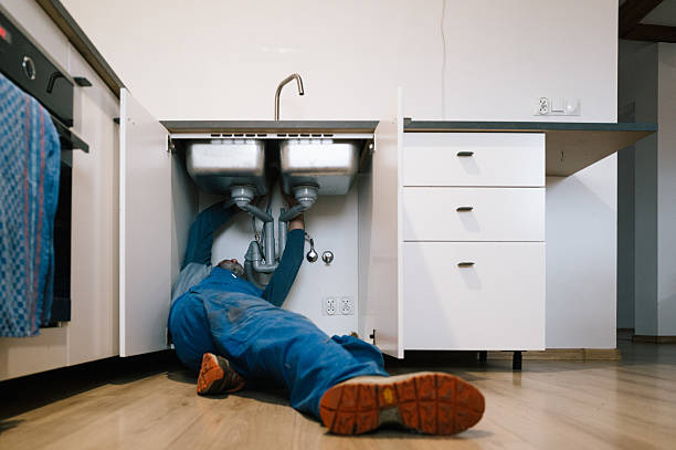 Professional Pipe Repair technician working in May, ID